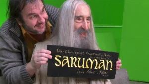 Peter Jackson z "przyjacielem Chrisem"