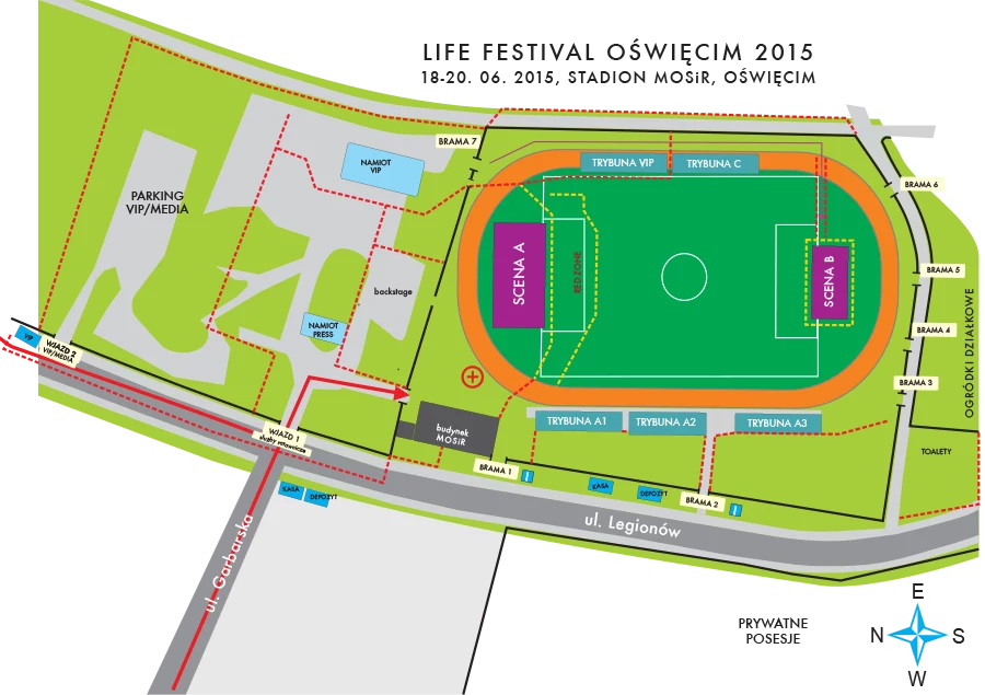 Mapa terenu LFO 2015 Mapa terenu LFO 2015