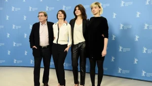 Janusz Gajos, Maja Ostaszewska, Małgorzata Szumowska i Justyna Suwała na Berlinale