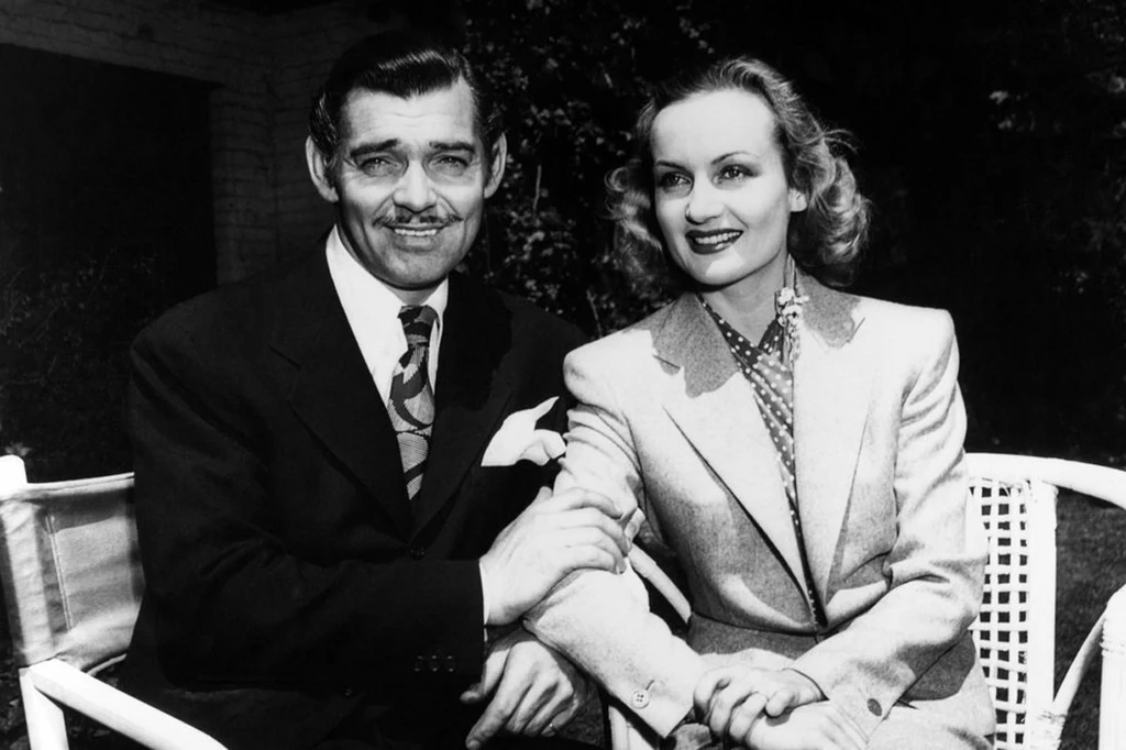 Clark Gable i Carole Lombard/fot. Album Online