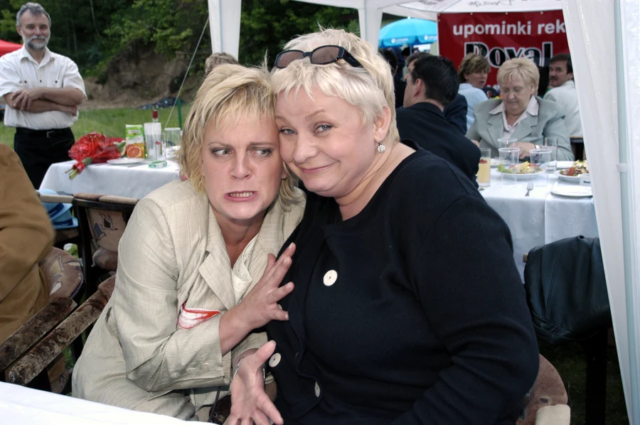 Marzena z Joanną Bartel