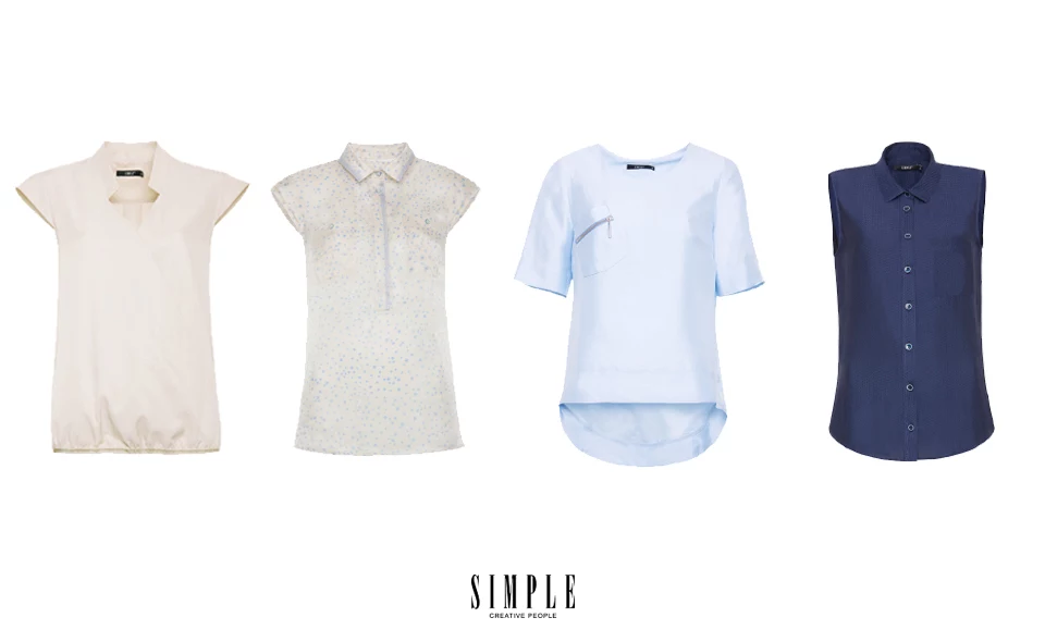 Koszule z letniej kolekcji Simple Koszule z letniej kolekcji Simple