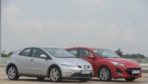 Używane Honda Civic VIII i Mazda 3 II