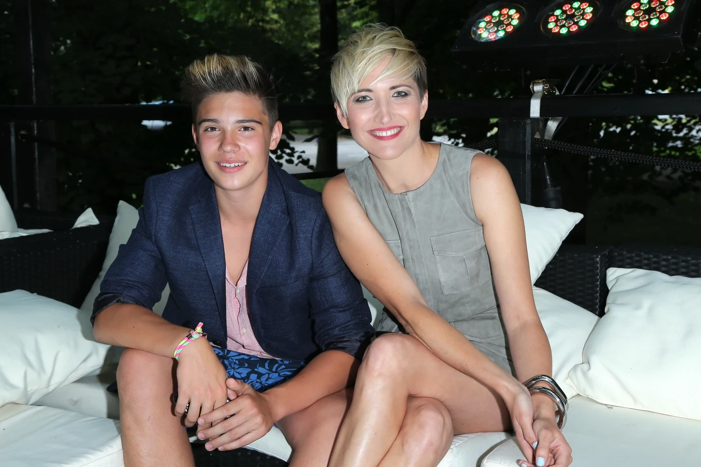 Leon Myszkowski i Magda Steczkowska Leon Myszkowski i Magda Steczkowska