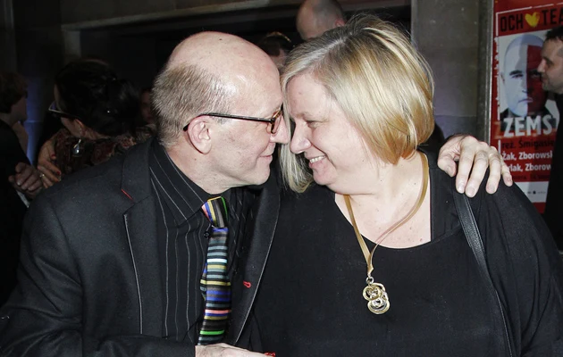 Artur Barciś z żoną Artur Barciś z żoną