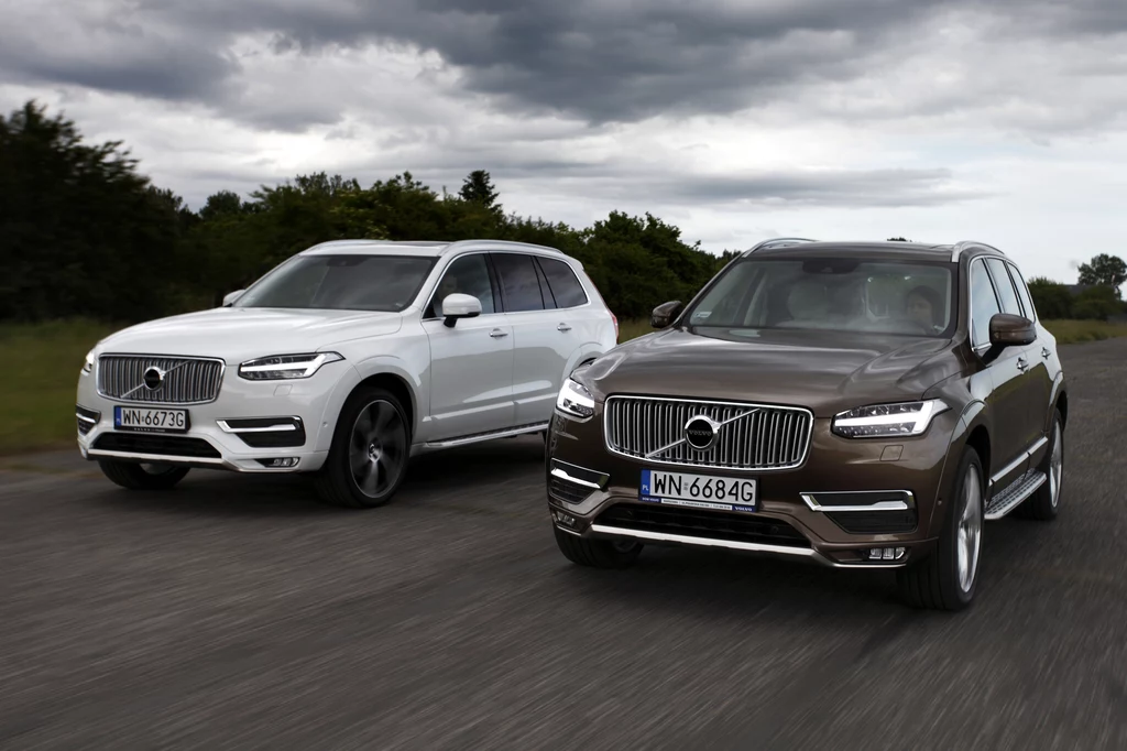 Volvo XC90 w trybie dynamicznym