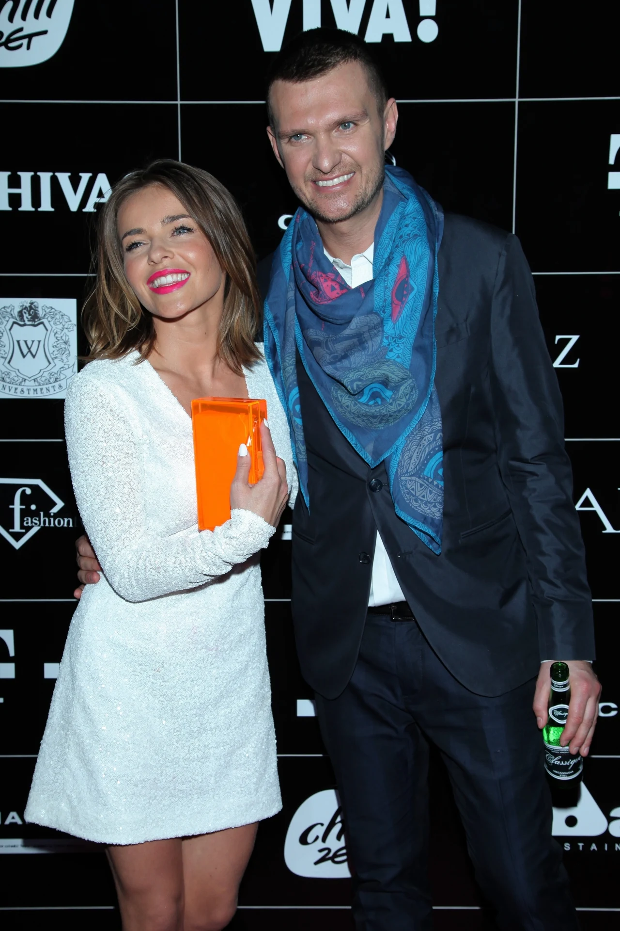 Maciej Zień i Edyta Herbuś Maciej Zień i Edyta Herbuś