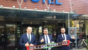 Miłosz Stec, Dawid Chwałka i Grzegorz Bednarski