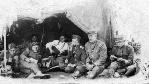 1920 r. Ofensywa wojsk polskich na Ukrainie. Odpoczynek żołnierzy