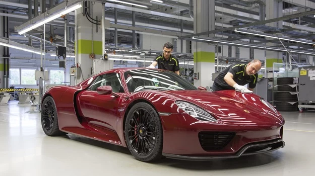 Ostatni egzemplarz Porsche 918 Spyder