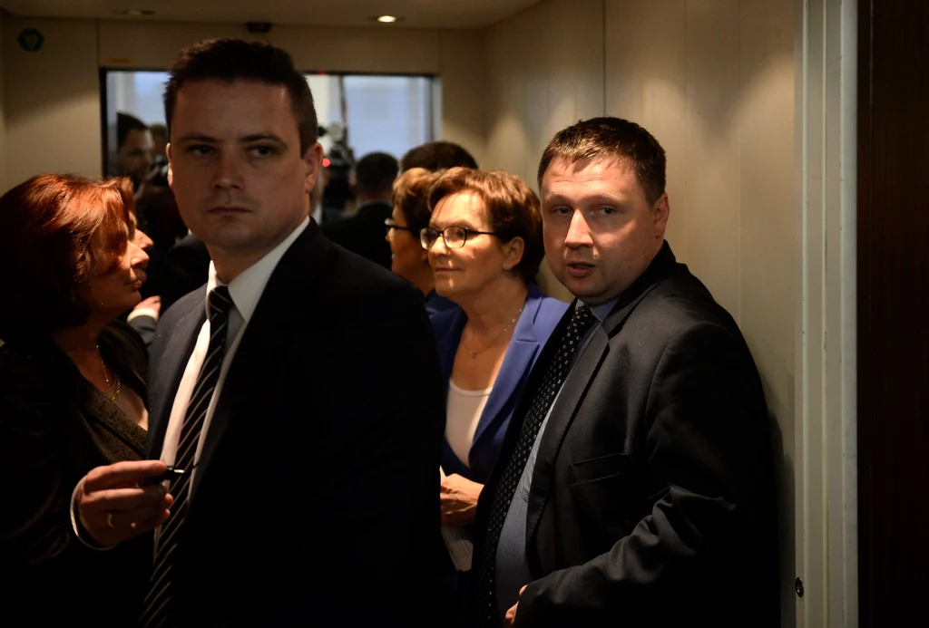 Ewa Kopacz, Małgorzata Kidawa-Błońska i Marcin Kierwiński po posiedzeniu klubu parlamentarnego PO w Sejmie Ewa Kopacz, Małgorzata Kidawa-Błońska i Marcin Kierwiński po posiedzeniu klubu parlamentarnego PO w Sejmie