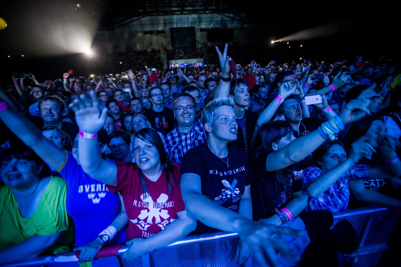 Publiczność na koncercie Roxette Publiczność na koncercie Roxette