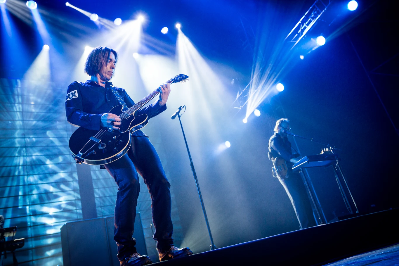 Per Gessle na scenie w Warszawie Per Gessle na scenie w Warszawie