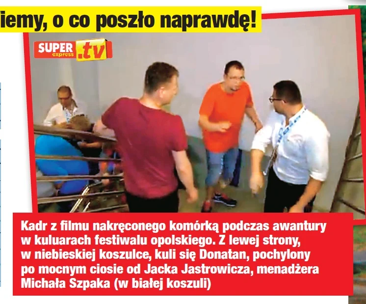 Filmik z bójki zamieścił "Super Express"