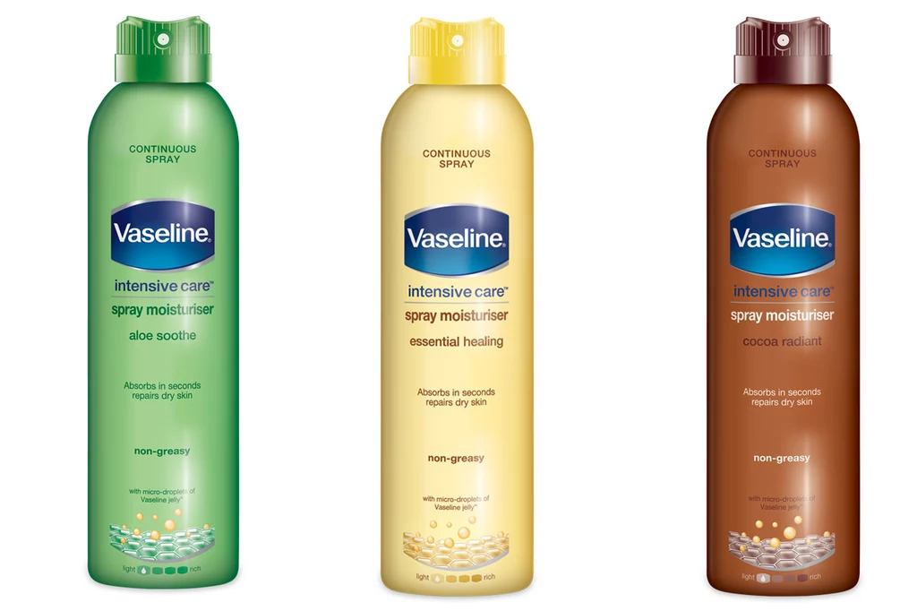 Vaseline®  Intensive Care Spray Moisturiser