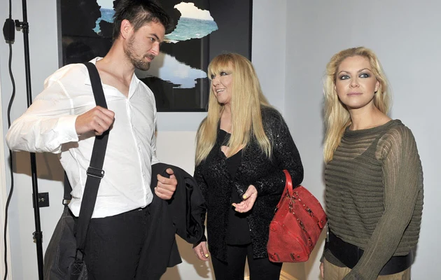 Maryla Rodowicz z synem Jędrkiem i córką Katarzyną Maryla Rodowicz z synem Jędrkiem i córką Katarzyną