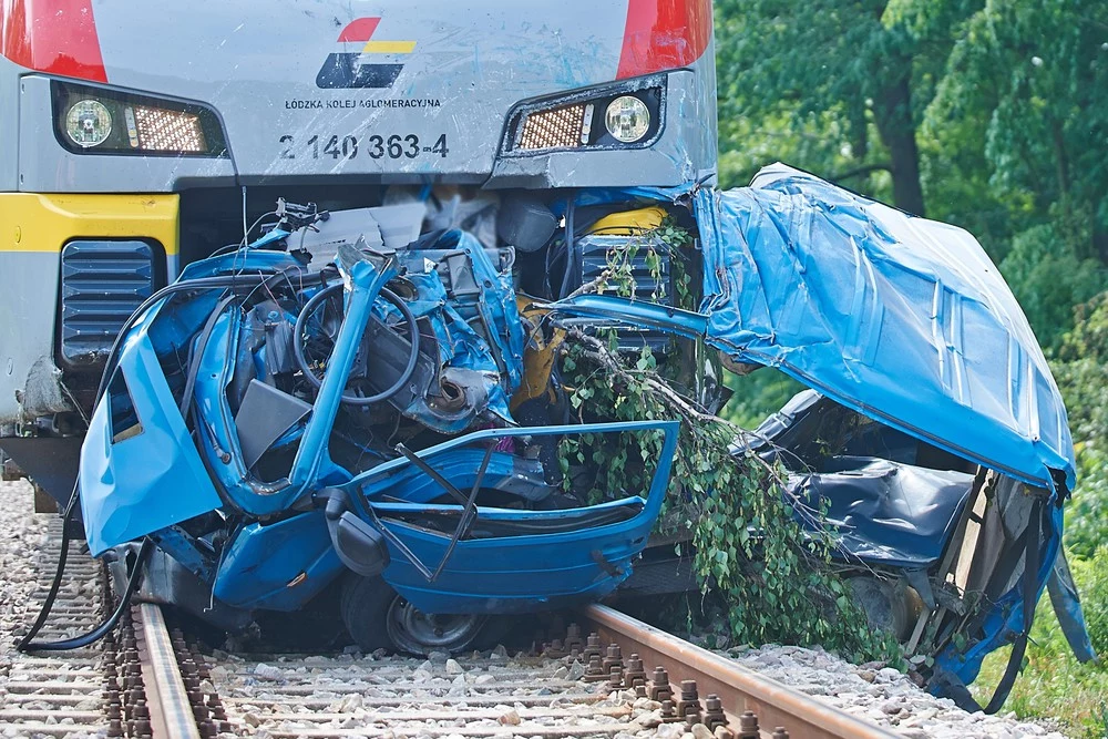 Tragedia na przejeździe kolejowym 