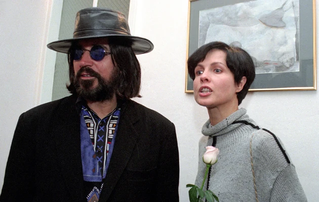 Czesław Niemen z żoną Małgorzatą Czesław Niemen z żoną Małgorzatą