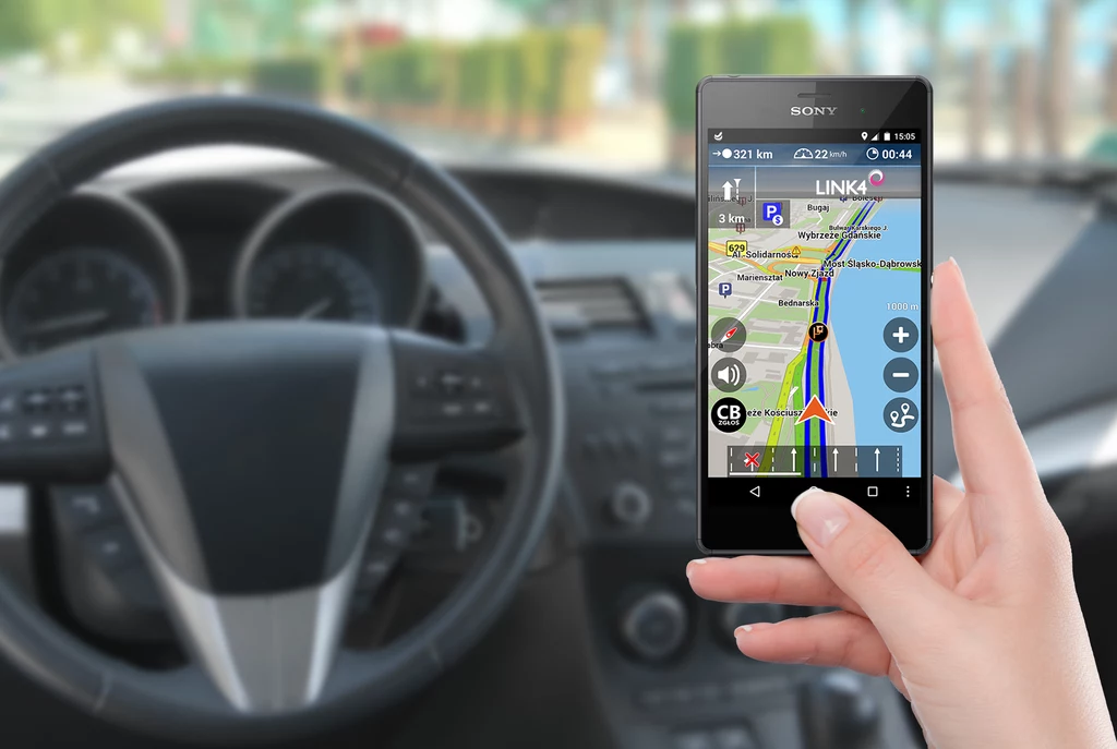 Nawigacja NaviExpert z aplikacją Bezpieczna Jazda z Link4