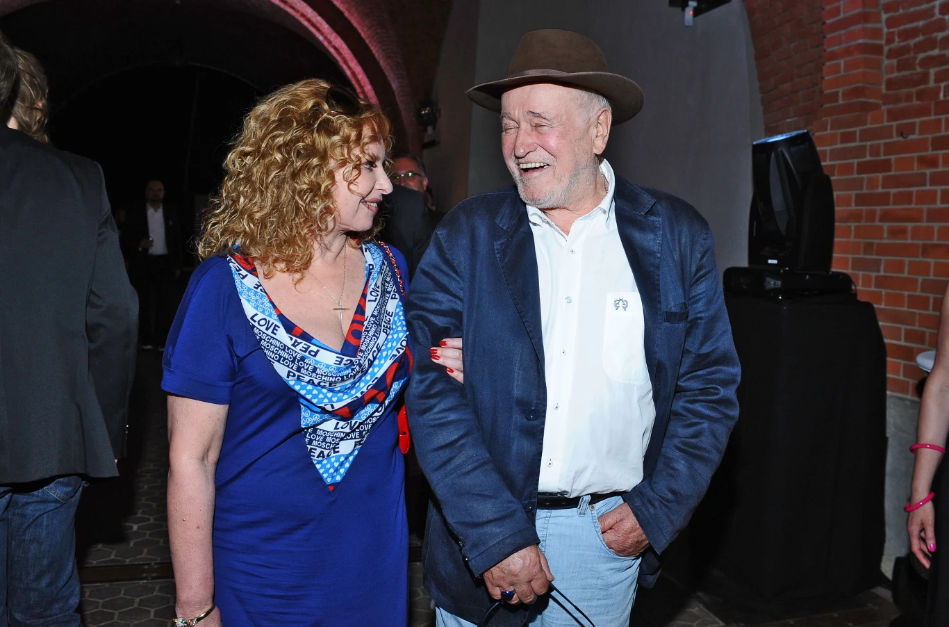 Jan Nowicki i Małgorzata Potocka