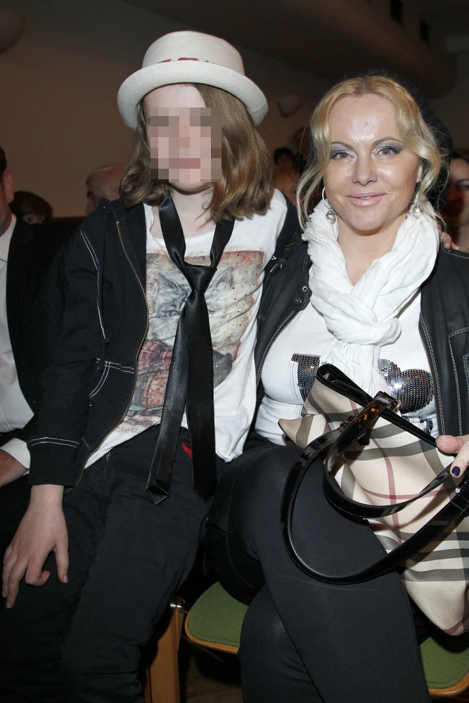 Joanna Kurowska z córką