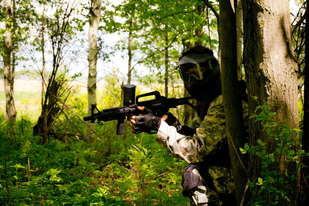 Paintball pozwoli wam poczuć się jak w grach komputerowych