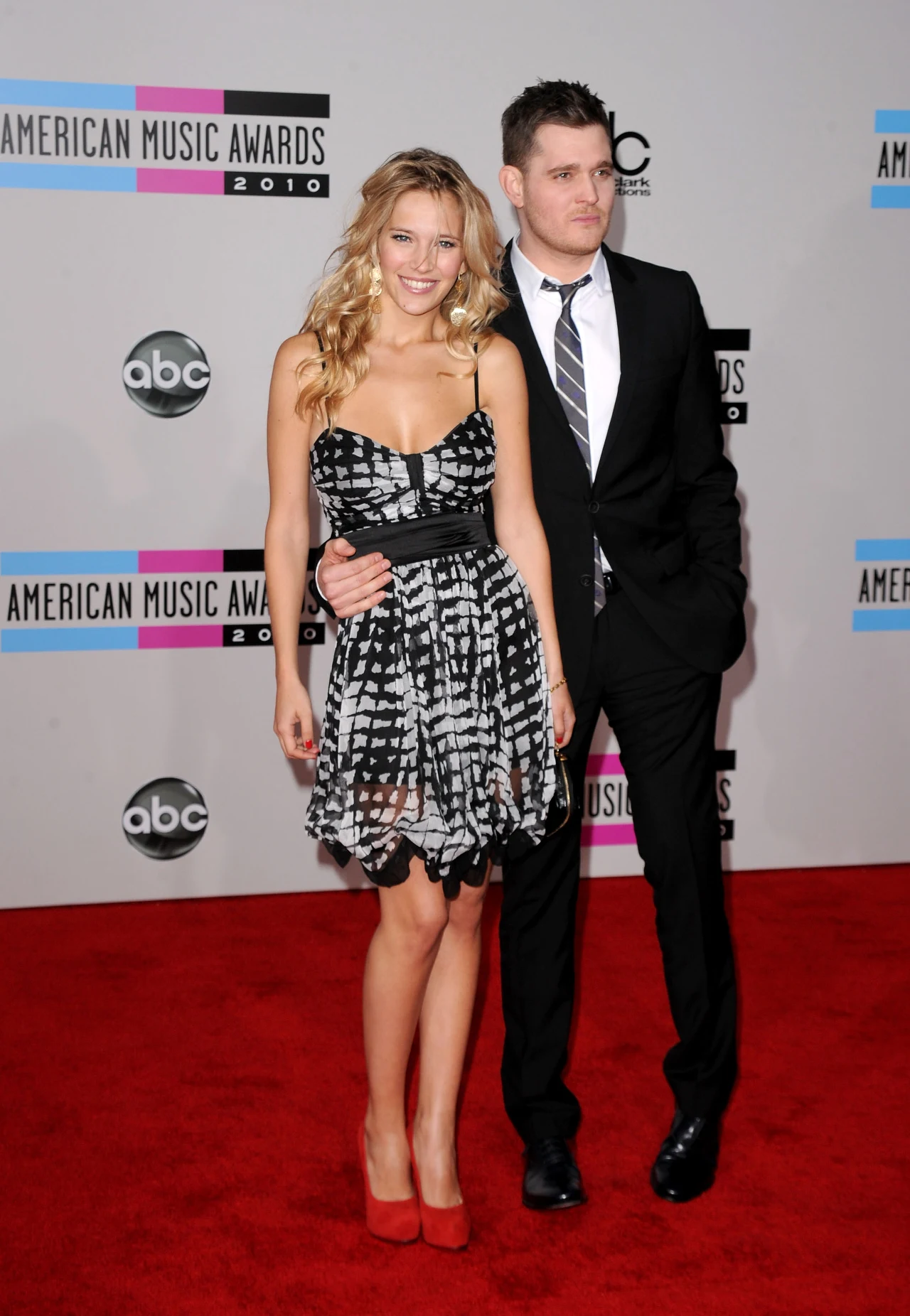 Michael Buble z żoną Michael Buble z żoną