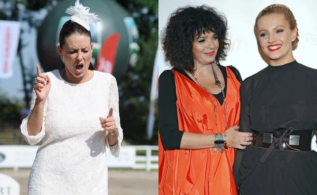 Małgorzata Rozenek, Katarzyna Grochola z córką Dorotą