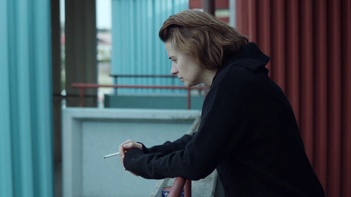 Agnieszka Grochowska w filmie "Obce niebo"