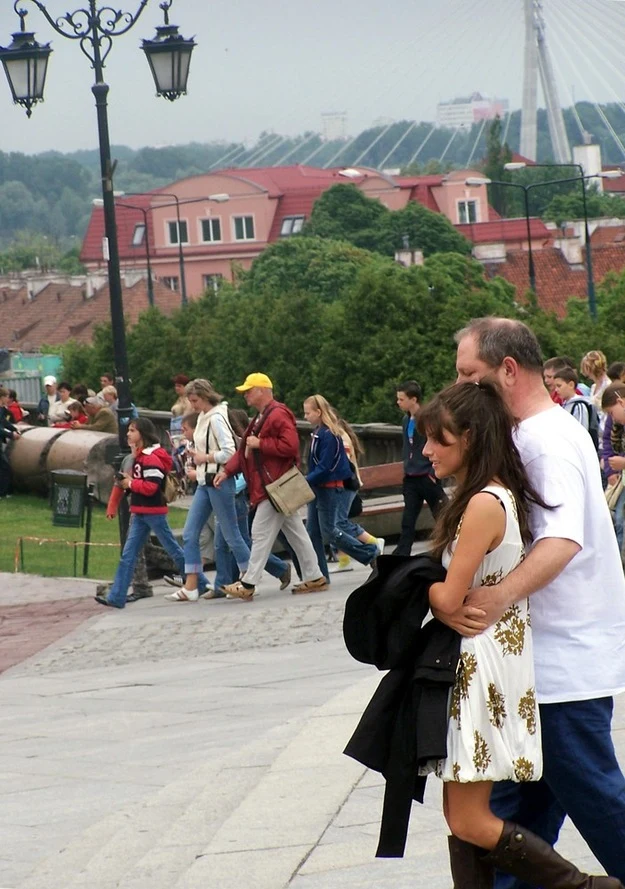 Weronika Rosati i Harvey Weinstein