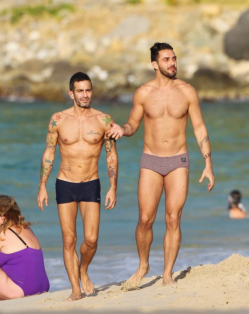 Marc Jacobs z Lorenzo Martone Marc Jacobs z Lorenzo Martone