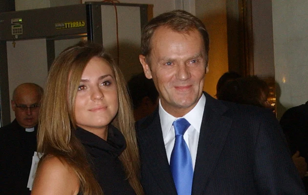 Kasia Tusk i Donald Tusk Kasia Tusk i Donald Tusk