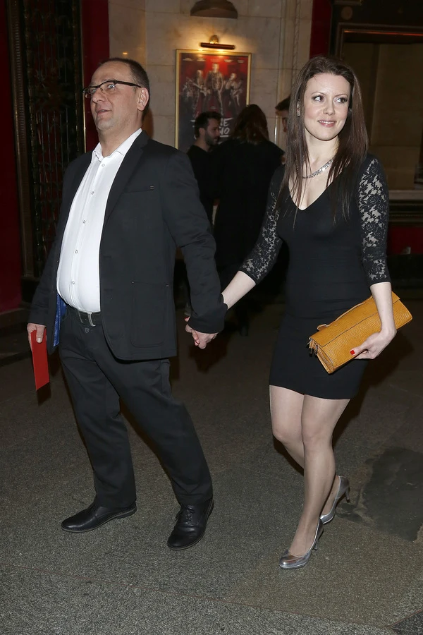 Grzegorz Halama z obecną partnerką Janią Dobosz