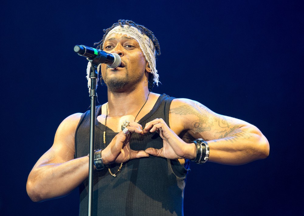 D'Angelo na koncercie na Open'er Festivalu