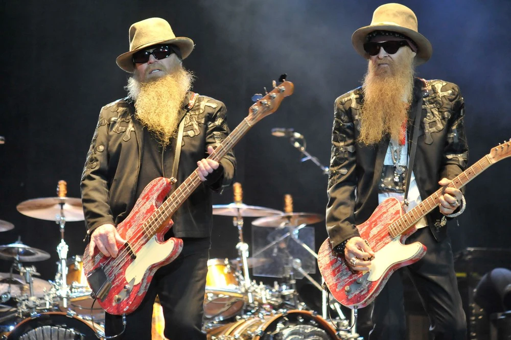 Dusty Hill i Billy Gibbons Dusty Hill i Billy Gibbons