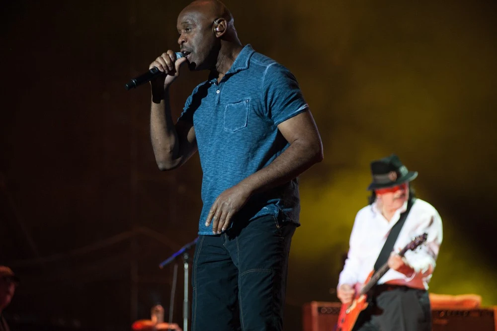 Andy Vargas i Carlos Santana Andy Vargas i Carlos Santana