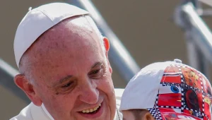 Papież Franciszek błogosławi dziecko /21 czerwca, Turyn