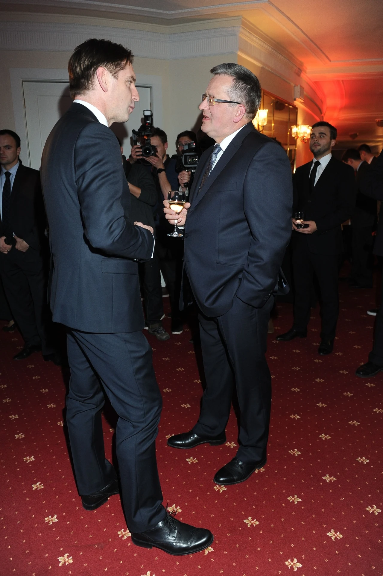 Tomasz Lis, Bronisław Komorowski Tomasz Lis, Bronisław Komorowski