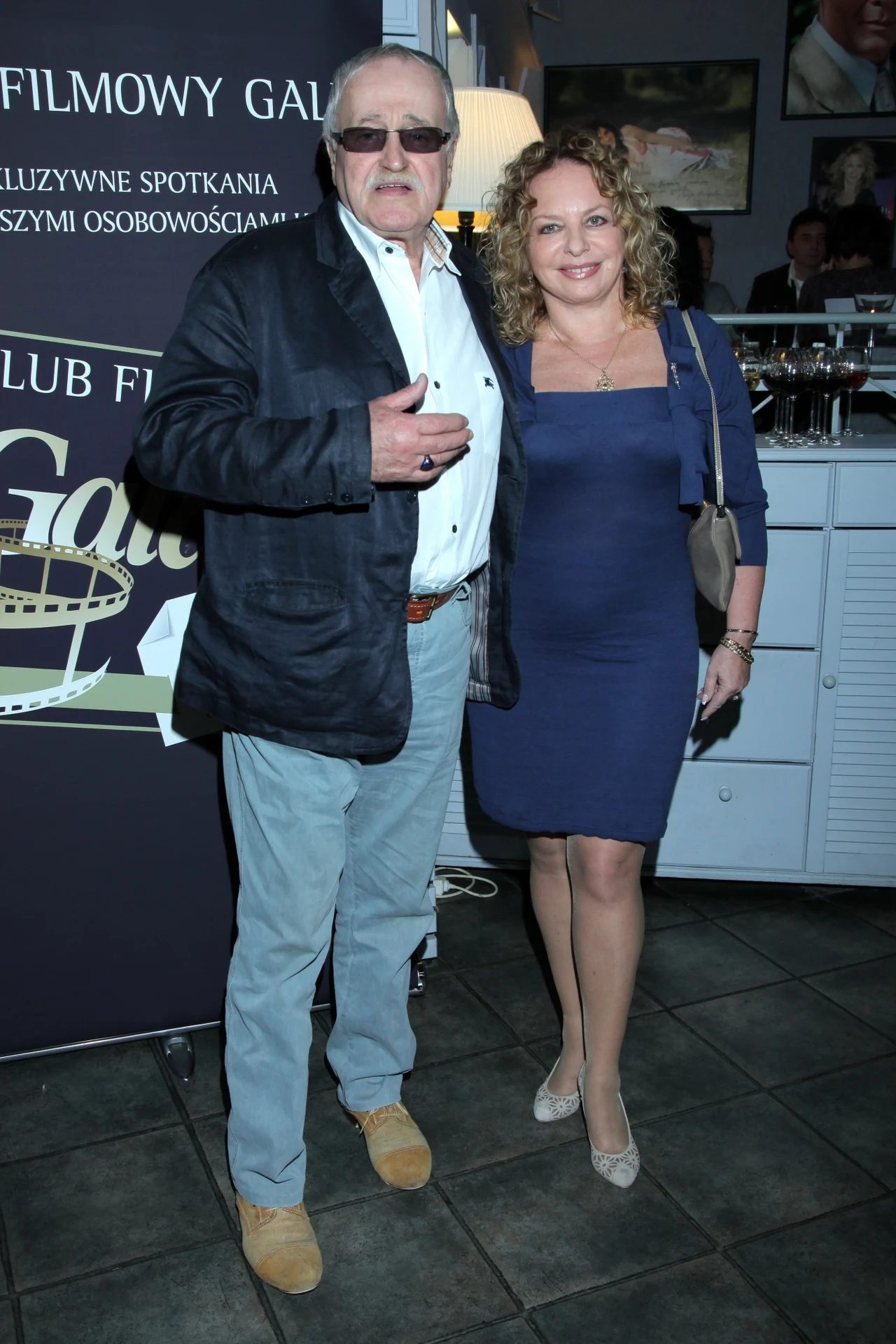 Jan Nowicki i Małgorzata Potocka Jan Nowicki i Małgorzata Potocka