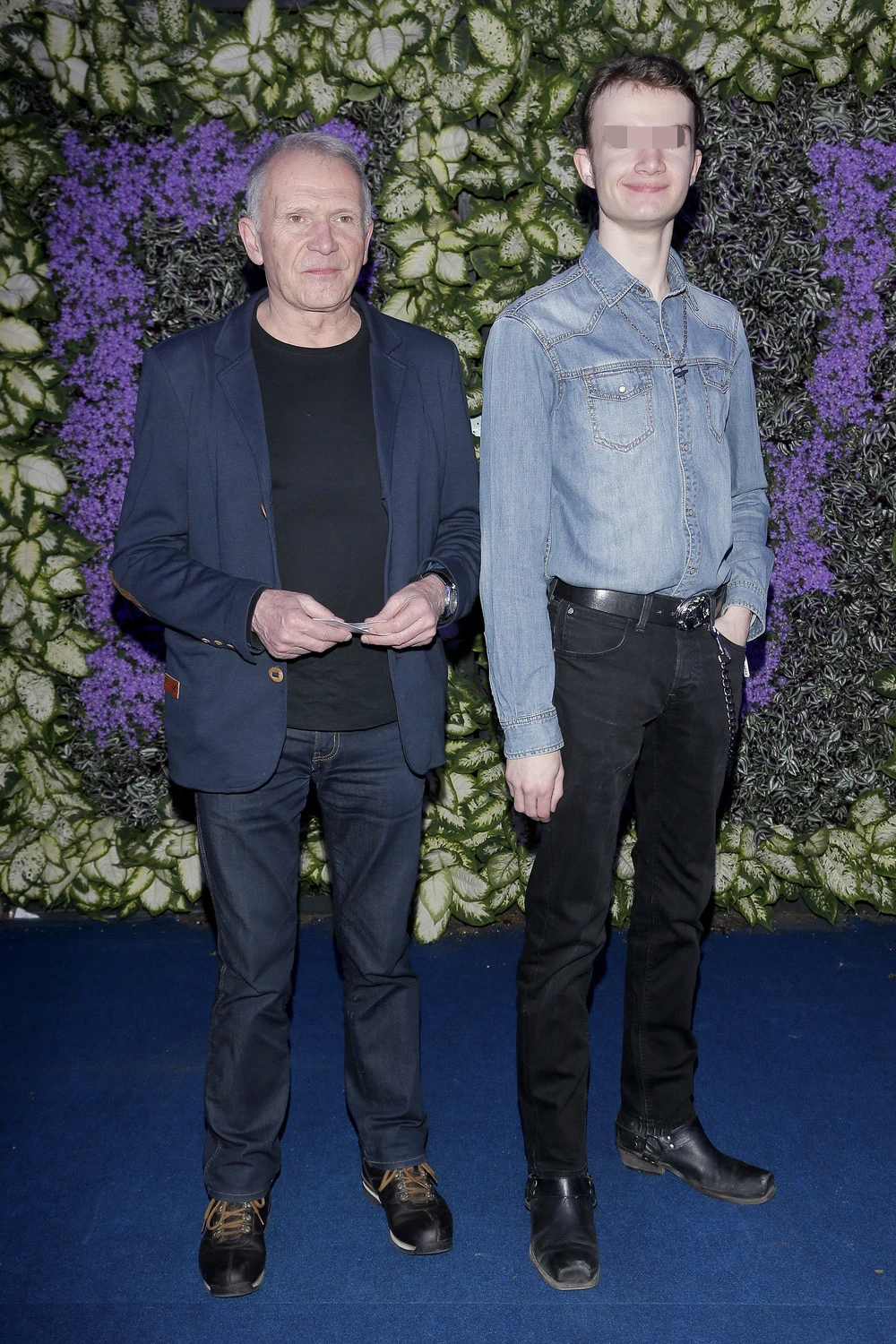 Marek Siudym z synem