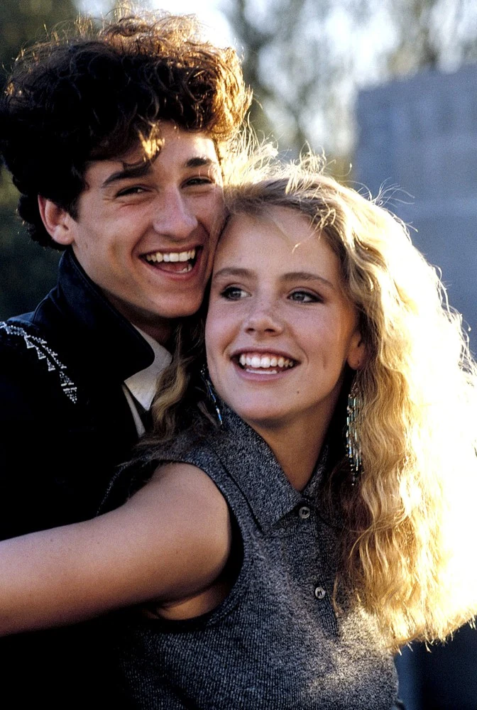 Amanda Peterson i Patrick Dempsey Amanda Peterson i Patrick Dempsey