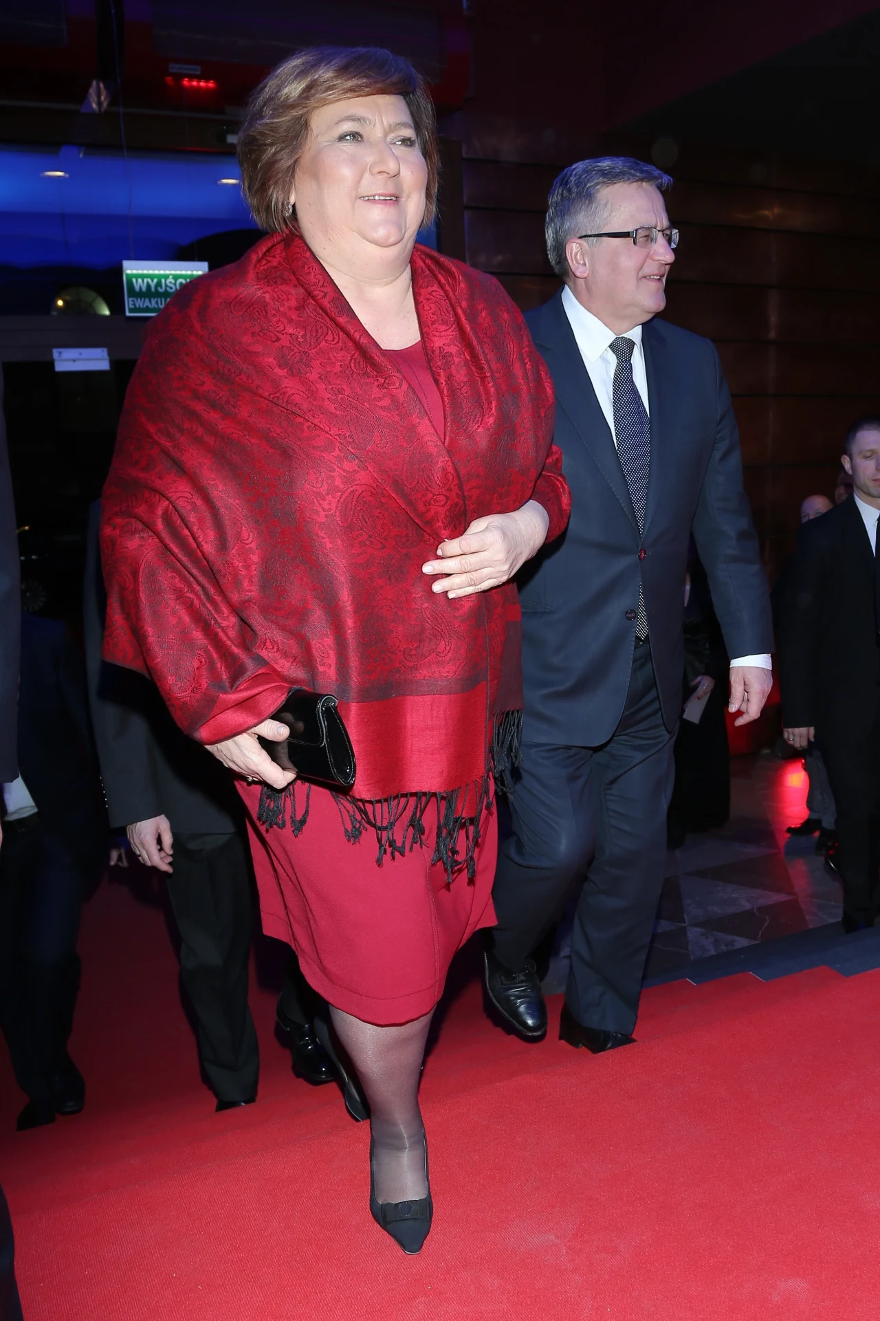 Bronisław Komorowski z żoną