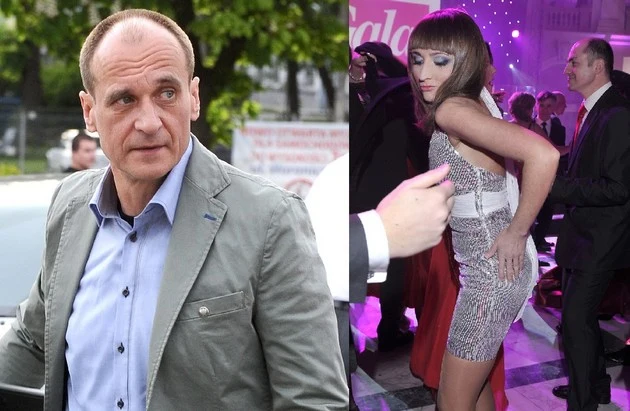 Paweł Kukiz i Justyna Dobrosz-Oracz Paweł Kukiz i Justyna Dobrosz-Oracz