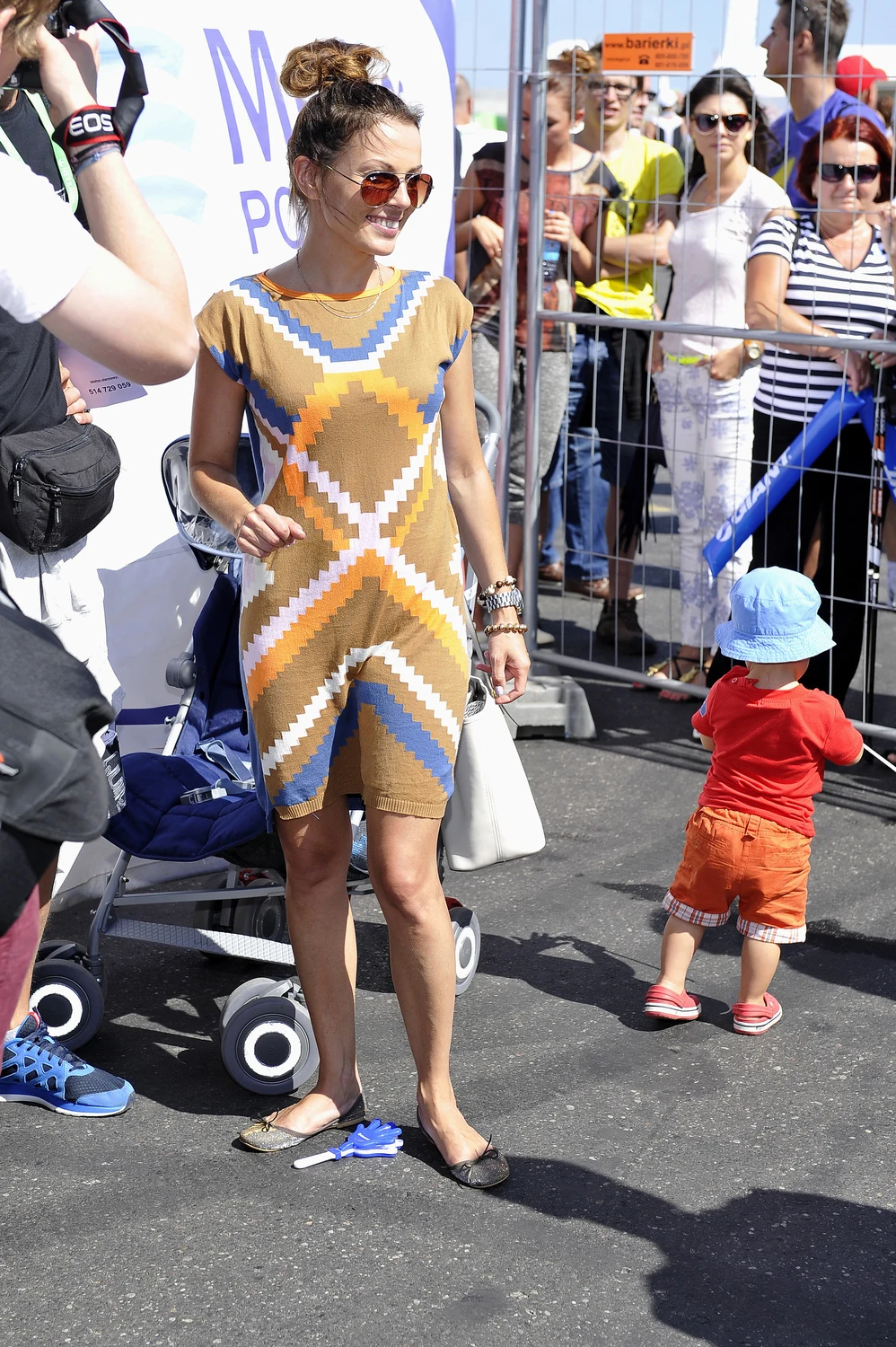 Kasia Glinka z synem Kasia Glinka z synem