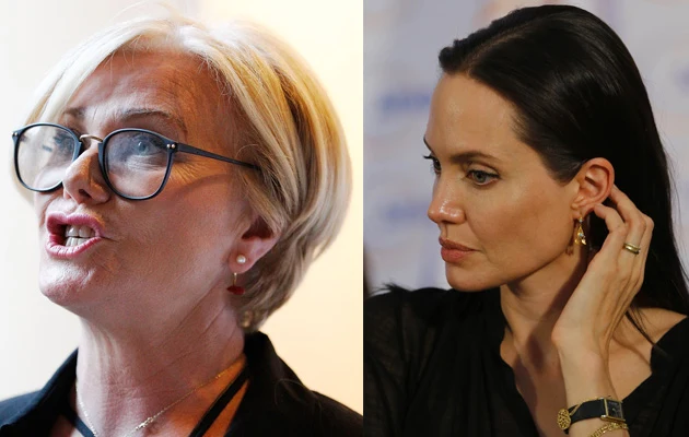 Deborra-Lee Furness, Angelina Jolie Deborra-Lee Furness, Angelina Jolie