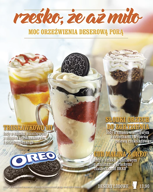 Desery od Costa Coffee Desery od Costa Coffee