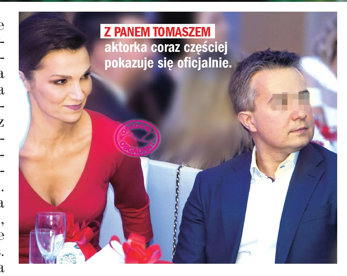 Olga Bończyk z Tomaszem