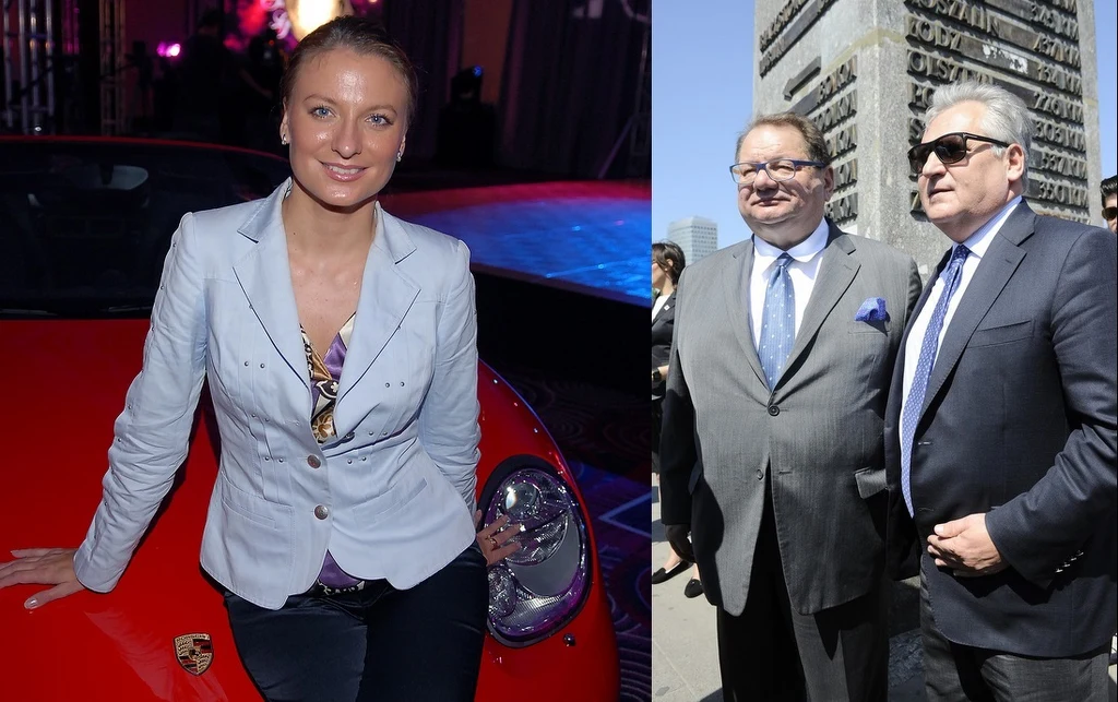 Sandra Lewandowska i Kalisz z Kwaśniewskim