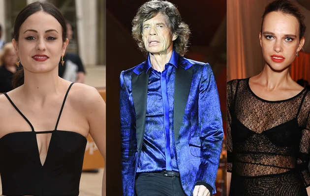 Melanie Hamrick, Mick Jagger, Masha Rudenko Melanie Hamrick, Mick Jagger, Masha Rudenko