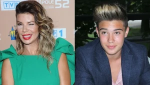 Edyta Górniak z synem Justyny 